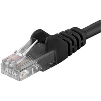 PremiumCord sputp01C Patch, UTP RJ45-RJ45 level 5e, 1m, černý – Zbozi.Blesk.cz