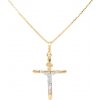Přívěsky Beny Jewellery Zlatý Kříž s Ježíšem Kristem 7151444