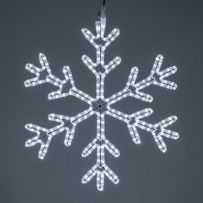 XmasKING LED motiv vločka 70cm, 230V venkovní, studená bílá – Hledejceny.cz