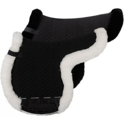 Euroriding Podsedlová dečka černá přírodní beránek – Zboží Mobilmania