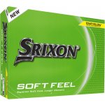 Srixon Soft Feel žluté 12 ks – Zboží Dáma