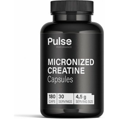 Pulse Micronized Creatine Capsules 180 kapslí – Zboží Dáma