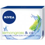 Nivea Lemongrass & Oil tuhé krémové mýdlo 100 g – Hledejceny.cz