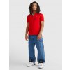 Pánské Tričko Tommy Jeans pánské červené polo triko