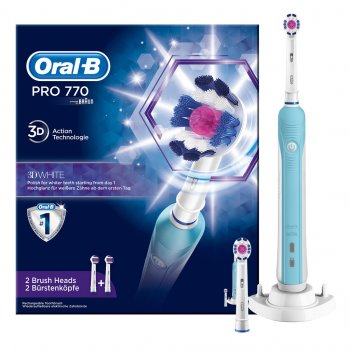 Oral-B Pro 770 3D White od 879 Kč - Heureka.cz