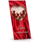 Selllot Láska v každém kousku mléčná čokoláda s mandlemi a malinami 175 g – Zbozi.Blesk.cz