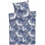 Livarno home povlečení z mikrovláknitého saténu ptáček 140x200 70x90 – Zboží Mobilmania