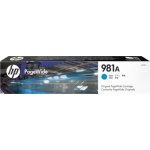 HP 981A originální inkoustová kazeta azurová J3M68A – Zbozi.Blesk.cz