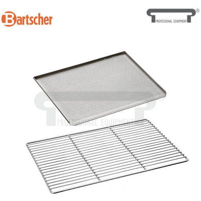 Bartscher AT400 / 600x400x20 mm Plech 3HR perf. AL 0,88 kg – Zboží Mobilmania