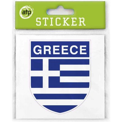 ATP - samolepka řecká vlajka (erb) – Zboží Živě