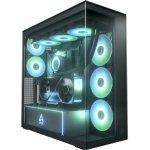 ARCTIC Xtender with Vertical GPU Mount Mirror Black ACPCC00019A – Zboží Živě
