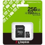 Kingston 256GB microSDXC Canvas Plus SDCS3/256GB – Zboží Živě