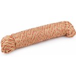 Padáková šňůra / lano Ø5 mm, střední, 2 krémová červená – Sleviste.cz