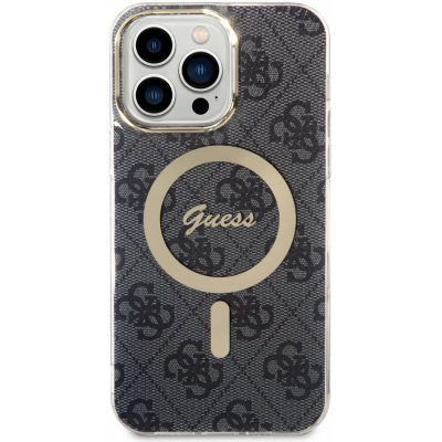 Guess IML 4G MagSafe iPhone 15 Pro Max černé