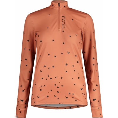 Maloja dámská funkční mikina SawangM. 1/1 Rosewood flying hearts – Hledejceny.cz