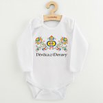 Dětské body s potiskem New Baby Lidový vzor Děvčica z Moravy – Hledejceny.cz