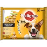 Pedigree Adult hovězí drůbeží v želé 4 x 100 g – Zboží Mobilmania