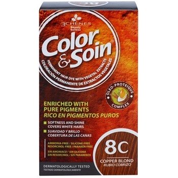 Color & Soin barva na vlasy 8C měděná blond 135 ml