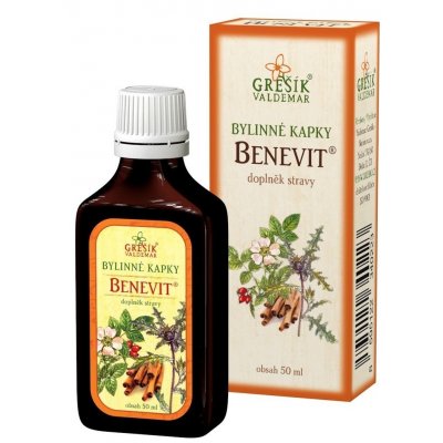 Grešík Benevit bylinné kapky 50 ml – Hledejceny.cz