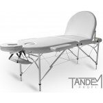 Tandem Skládací masážní lehátko Profi A3D Oval bílá 195 x 70 cm 14,6 kg – Hledejceny.cz