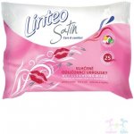 Linteo Satin vlhčené ubrousky 1-vrstvé 25 ks – Zboží Dáma