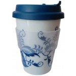 Český porcelán Dubí Cibulák Pohárek TO GO M s víčkem a páskou 11,5x8,9cm 310 ml – Sleviste.cz