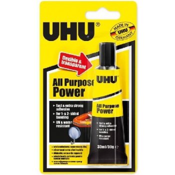 UHU All Purpose Power Transparent 33 ml