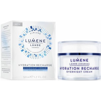 Lumene Hydration Recharge Overnight Cream hydratační noční krém 50 ml – Zbozi.Blesk.cz