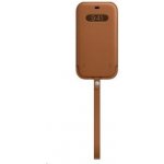 Apple iPhone 12 Pro Max Leather Sleeve with MagSafe Saddle Brown MHYG3ZM/A – Zboží Mobilmania
