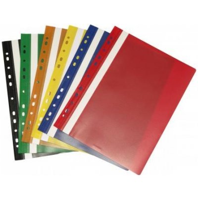 Rychlovazač A4 plastový s eurozávěsem - žlutá – Zboží Dáma