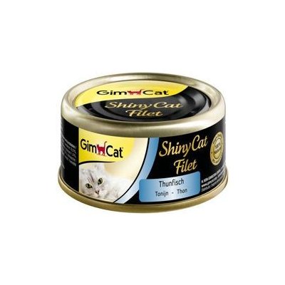 GimCat Gimpet ShinyCat filet pro kočky tuňák ve vl.šťávě 70 g – Hledejceny.cz
