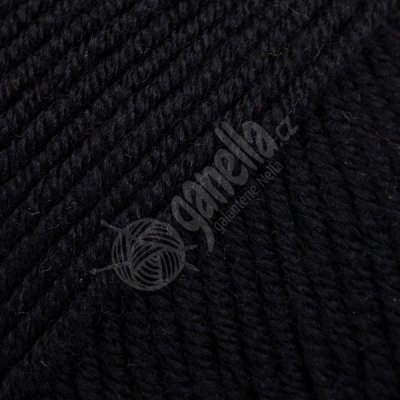 Příze Drops Merino extra fine 02 černá – Zboží Mobilmania