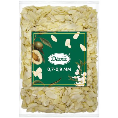 Diana Company Mandle plátky 0,7 0,9 mm 500 g – Zboží Mobilmania