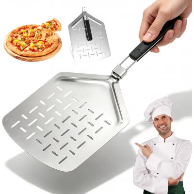 TECHNICA Lopata na pizzu s dřevěným úchytem, čtvercová, 310x355x660 mm | TECHNICA, Pizza Line – Hledejceny.cz