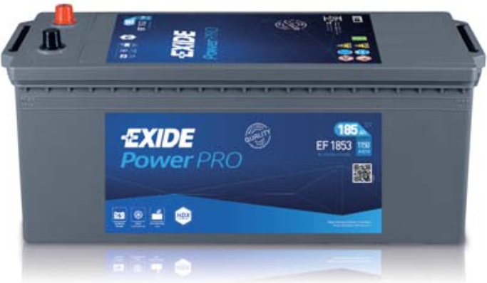 Exide Professional Power 12V 145Ah 1050A EF1453