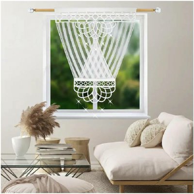 Fliying Dekorativní prolamovaný bílý panel 120x150 cm – Hledejceny.cz