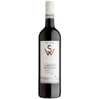 Vinařství Sing Wine Cabernet Sauvignon 2021 pozdní sběr 13% 0,75 l (holá láhev) – Hledejceny.cz