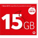 Vodafone Předplacenka 15 GB (eSIM) SK48A222 – Hledejceny.cz