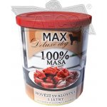 Max Deluxe Adult kostky libové svaloviny s játry 800 g – Sleviste.cz