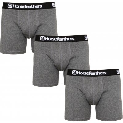Horsefeathers pánské boxerky Dynasty heather antracite AM067B 3Pack – Zboží Dáma