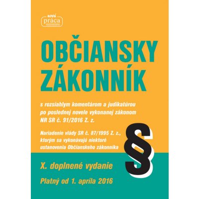 Občiansky zákonník – Hledejceny.cz