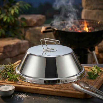 Tescoma Power Party Time 30,5cm nerezové víko na grilování – Zboží Dáma