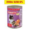 Konzerva pro kočky Smarty Cat Hovězí chunks 410 g