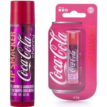 Lip Smacker Coca-Cola balzám na rty s příchutí Cherry 4 g