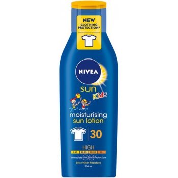 Nivea Sun Kids Caring Sun lotion na opalování SPF30+ 200 ml