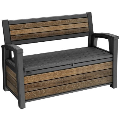 Keter Deco Zahradní lavice Walnut – Hledejceny.cz