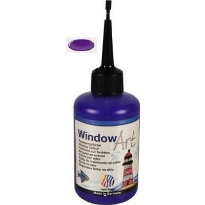 Barva na sklo Nerchau 80 ml fialová – Sleviste.cz