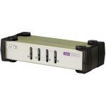 Aten CS-1744C KVM přepínač 4-port Dual View KVM USB, usb hub, audio, 1.2m kabely – Hledejceny.cz