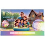 Stolní rodinný se samolepkami 30 × 15 cm 2025 – Hledejceny.cz