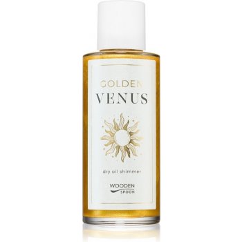 WoodenSpoon Golden Venus třpytivý suchý olej 100 ml